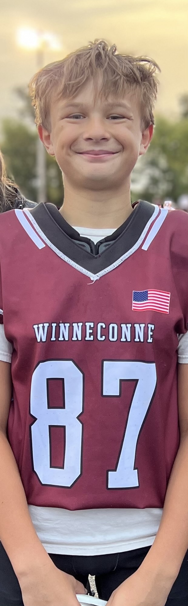 Barrett Soenksen, Football athlete from WI